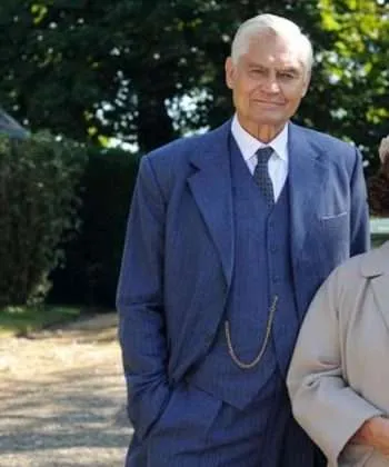 Nick Brimble Grantchester Jack Chapman Blue Blazer Coat