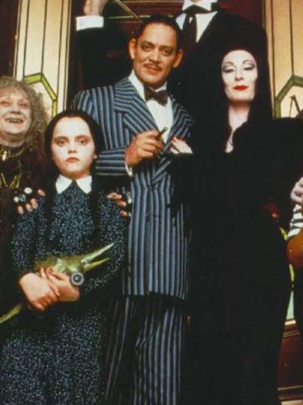 Gomez Addams The Addams Family Raul Julia Black Costume Suit