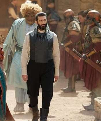 The Dark One The Wheel of Time Fares Fares Black Leather Vest