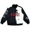 Tony Montana Scarface Black and White Bomber Jacket