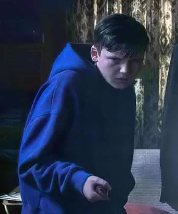 All Fun and Games 2023 Benjamin Evan Ainsworth Blue Hooded Jacket