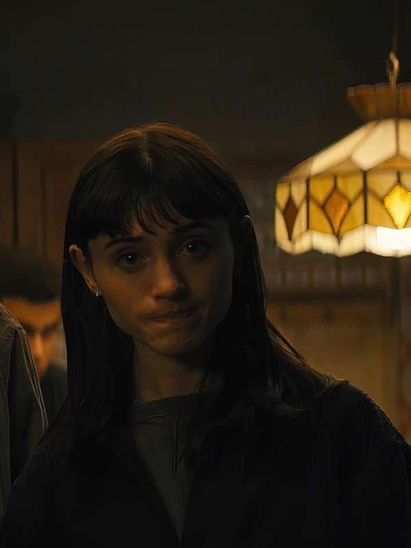 Natalia Dyer All Fun and Games Black Jacket