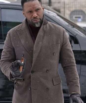 Curtiss Cook The Chi S06 Douda Brown Wool Trench Coat