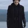 Timothee Chalamet Dune Paul Atreides Black Wool Trench Coat