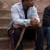 Brandon Johnson The Chi Jason Mitchell Blue Denim Jacket