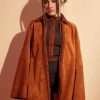 Rachel Sennott Bottoms Leather Coat