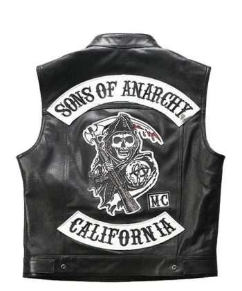 Sons Of Anarchy Black Vest
