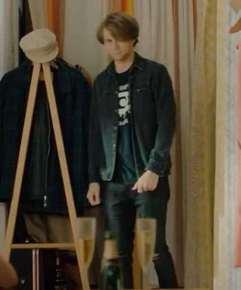 Elliot The Re-Education of Molly Singer Ty Simpkins Black Jacket