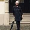 Jamie Lee Curtis Borderlands Tannis Black Cotton Coat