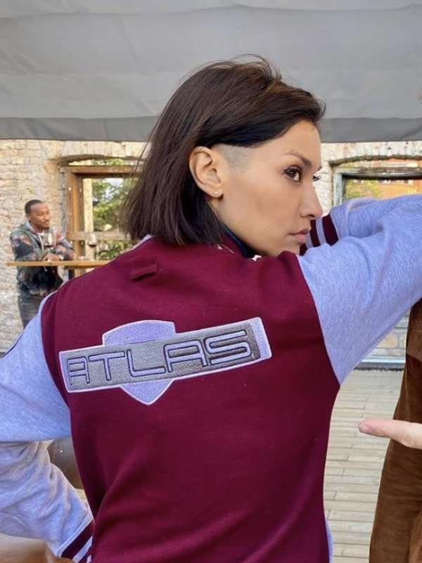 Janina Gavankar Borderlands Knoxx Bomber Jacket