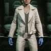 Payday 3 Pearl White Leather Jacket