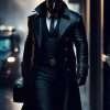Detective-Black-Trench-Coat