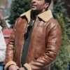 Valentino-Brown-Leather-Jacket
