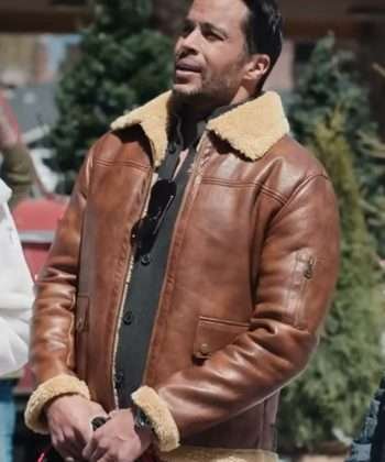 Valentino-Brown-Leather-Jacket
