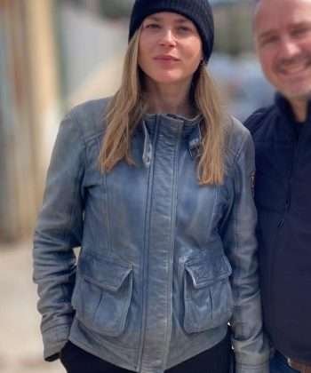 Alice Vidal Blood Coast Leather Jacket