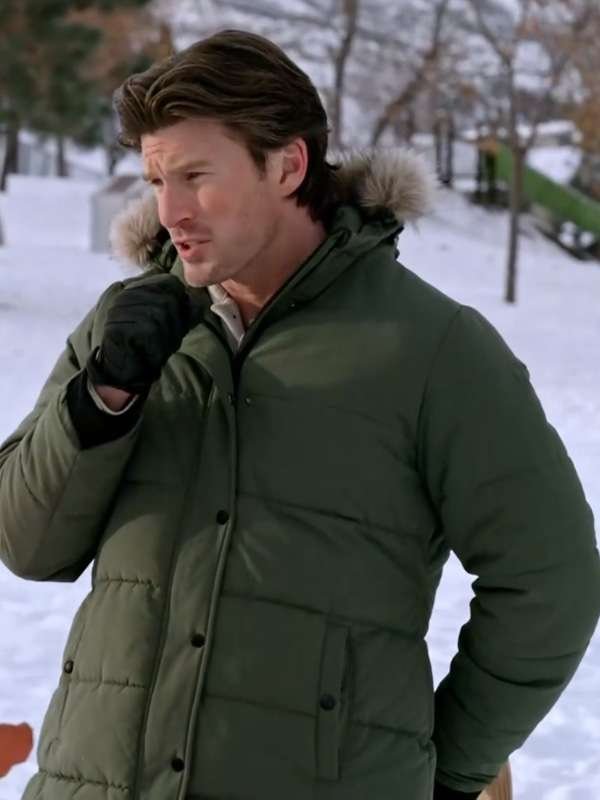 Christopher-Russell-Green-Hooded-Jacket