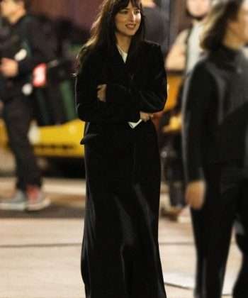 Madame-Web-Dakota-Johnson-Black-Coat