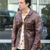 Sebastian Stan Leather Jacket