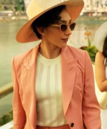 Death And Other Details S01 Lauren Patten Pink Blazer