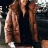 Weak Layers 2024 Katie Burrell Brown Jacket