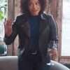 Kim Verdi Leather Jacket