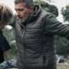 Cult Killer Antonio Banderas Grey Puffer Vest