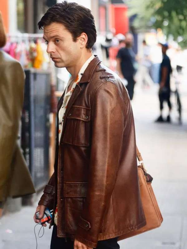 Edward Brown Leather Jacket