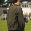 Caleb Campbell Green Cotton Jacket