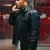 Sixty Minutes Dennis Mojen Black Leather Jacket