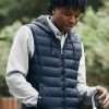 Rasaq Kukoyi Black Hooded Puffer Vest
