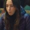 Cleo Brown Purple Hooded Puffer Jacket