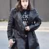 Rory Culkin Leather Coat