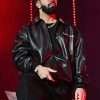 Drake Bomber Leather Jacket