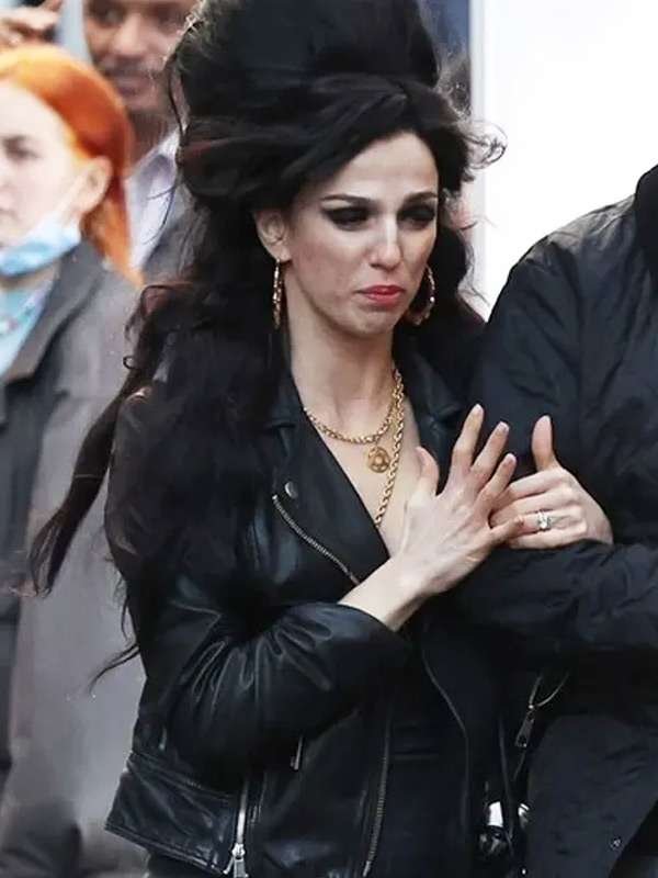 Amy Winehouse Leather Jacket