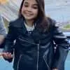 Ariana Greenblatt Leather Jacket