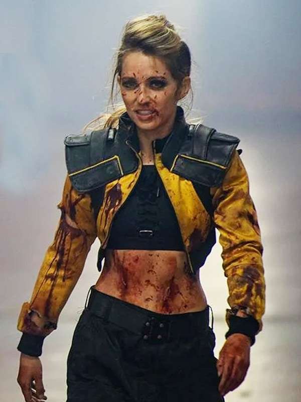 Jessica Rothe Cropped Jacket