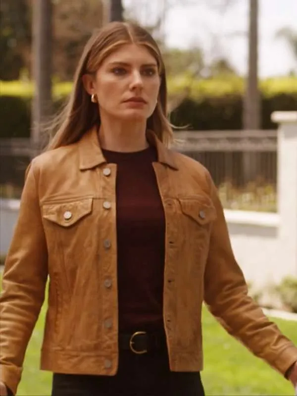 Quantum Leap S02 Addison Augustine Brown Leather Jacket