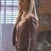 Quantum Leap S02 Addison Augustine Maroon Leather Jacket