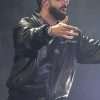 Drake Amici Violente Black Leather Jacket