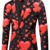 Valentines Day Black Blazer