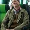 Irish Wish 2024 Ed Speleers Green Cotton Jacket
