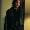 Cult Killer 2024 Shelley Hennig Black Leather Jacket
