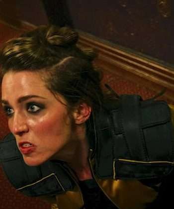 Boy Kills World 2024 Jessica Rothe Yellow Jacket
