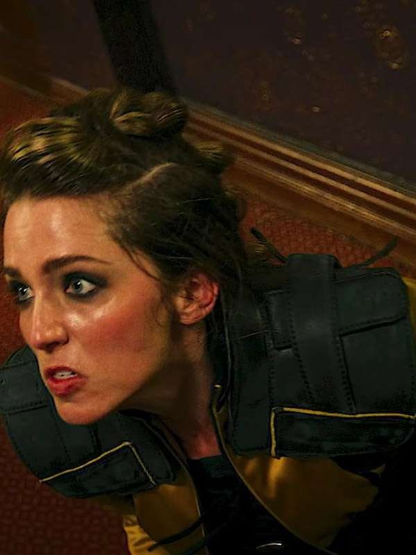 Boy Kills World 2024 Jessica Rothe Yellow Jacket
