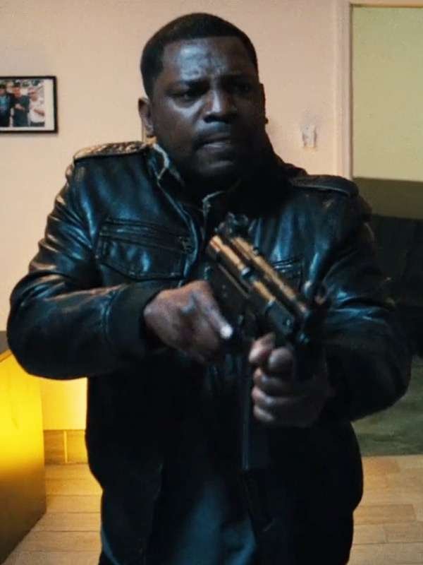 Mekhi Phifer Leather Jacket
