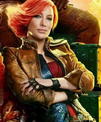 Borderlands 2024 Cate Blanchett Leather Jacket