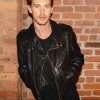 Masters Of The Air S01 Austin Butler Black Leather Jacket