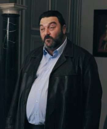 Denis Menochet Leather Coat