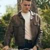 Oscar Lesage Leather Jacket