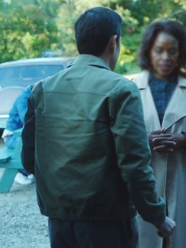 Raymond Lee Green Cotton Jacket